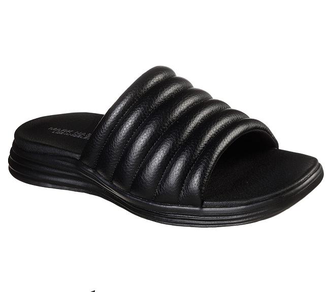 Sandalias de Verano Skechers Hombre - Hyper Sandal Negro MHKYG0687